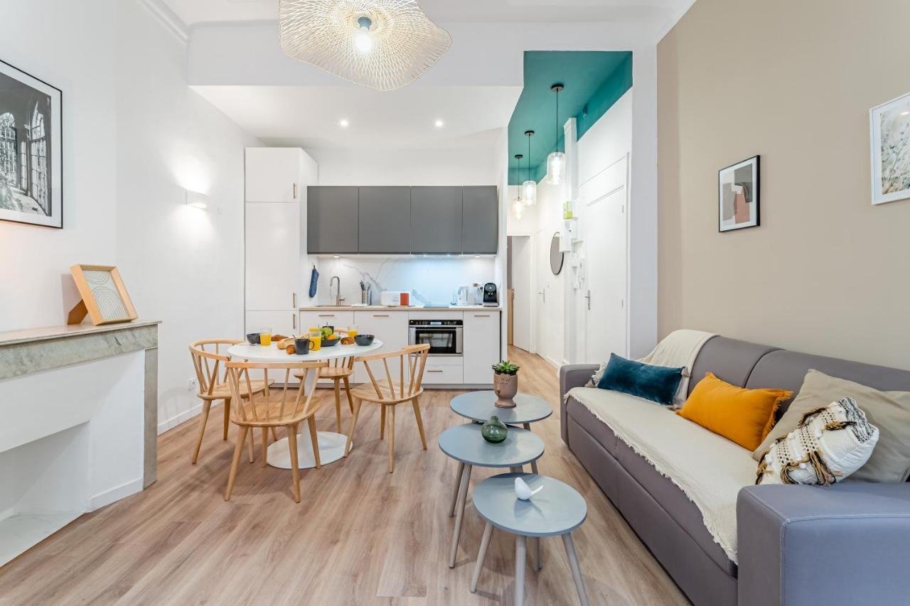 T3 Tout Confort, Moderne, En Centre Ville Marseille Luaran gambar
